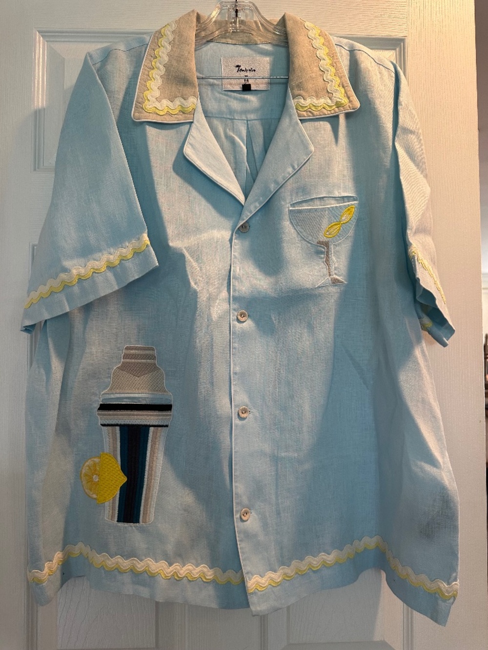 Tombolo Casual Short Sleeve Button Down Shirt